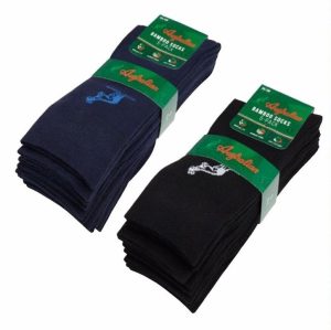 Australian Bamboo sock 5 pack - size assorti