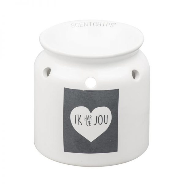 Burner tekstbrander Ik hartje jou (808766)
