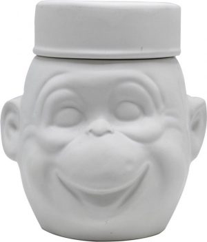Scentchips Burner Apen hoofd wit (100)