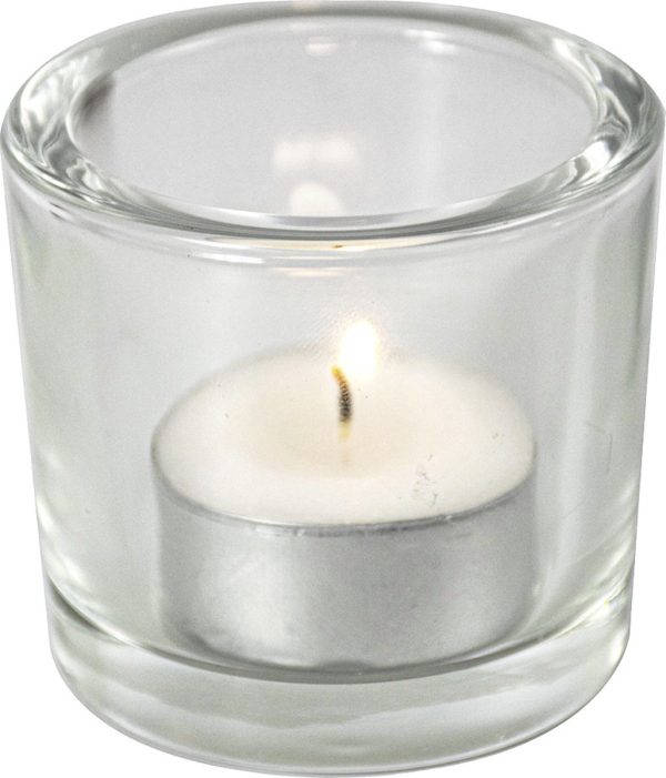 Scentchips glass tealight holder jar Ø5cm h:6cm - Image 2