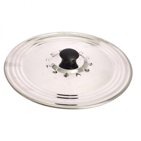 Spatdeksel inox 28/30/32cm