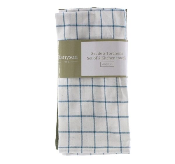 Tea towel - Color assorti 40x60cm - set of 5