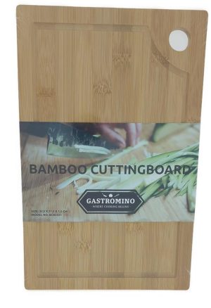 Gastromino Bamboo cutting board square - 33,5x21,5x1,5cm