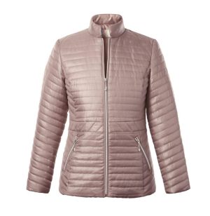 Jacket Montreux taupe - Polyester - Quilted inner - Size M / France L
