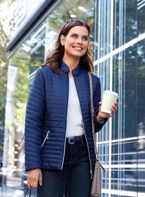 Jacket Montreux Blue - Polyester - Quilted inner - Size XXL / France XXXL