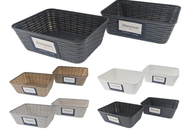 Danyson Home Storage basket - 18,7x14x6x6,4cm - color assorti