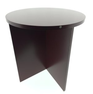 Side Table MDF, Red - D40 x 40 cm
