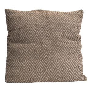 Decorative Pillow Diamond brown, 60x60cm