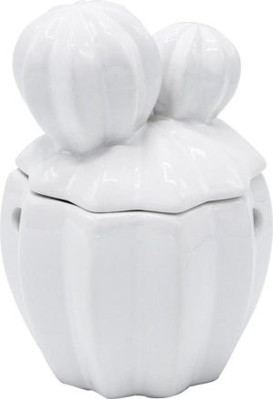 Burner Cactus White 10x10x15cm