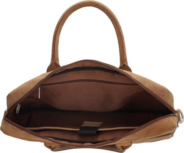 Laptop Bag - Genuine Leather - Cognac – Bild 2