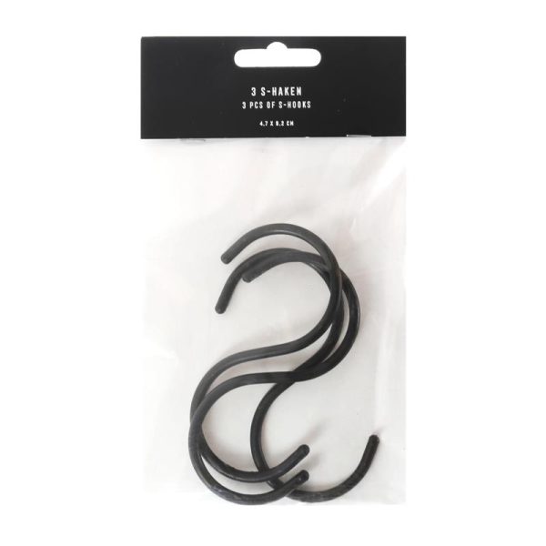 S-hook for wall rack - Large - 3pcs