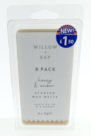 Wax Melts Willow and Bay Honey 8pack