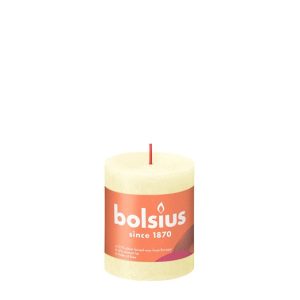 Bolsius Pillar Candle - 80/68 Rust Butter Yellow
