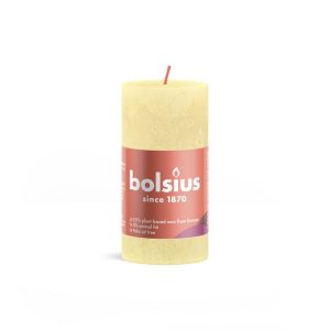 Bolsius Pillar Candle - 100/50 Rust Butter Yellow