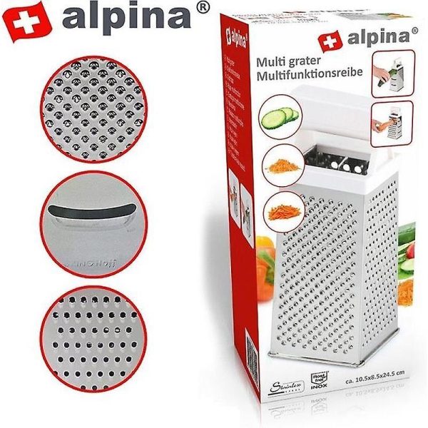 Alpina - Multi Grater - Stainless Steel