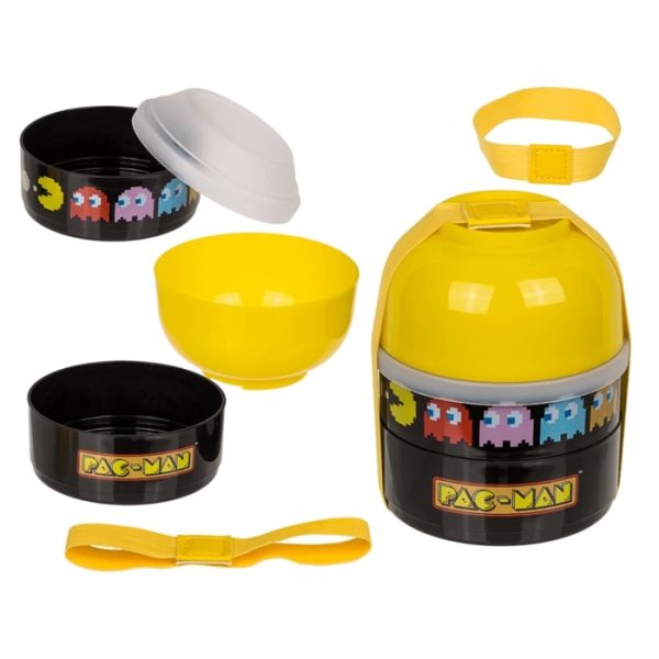 Pac-Man Snack Box - Round    Retro Gaming Design