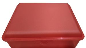 Plastic Storage container - 24x20x9cm - Rubin