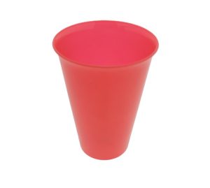 Plastic Cup 300ccm - Ruby Red - 8x8x12cm
