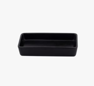 Dish 15,4 x 7,6 x 3cm -  Black - B Choice