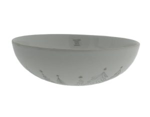 Festive Bowl 21cm - White