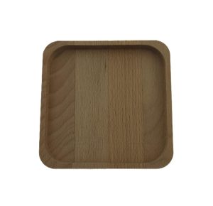 OAK Wooden tray 12.5x12.5cm