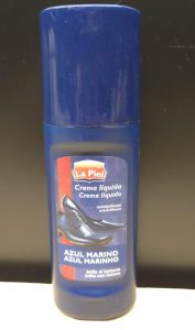 Liquid Shoe polish blue marine 50ml