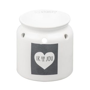 Burner tekstbrander Ik hartje jou (808766)