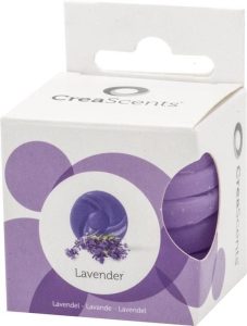 Creascents waxmelts - set van 6 - Lavender pre-packed