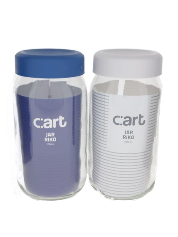 C:ART Jar with lid 1000ml
