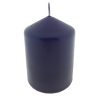 Pillar candle purple - 10x7cm  / 254 gram