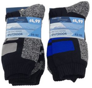 CoolMax outdoor socks s/2