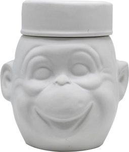 Scentchips Burner Apen hoofd wit (100)