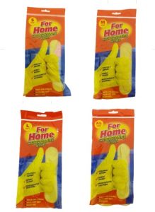 Household gloves latex (sizes S-M-L-XL)