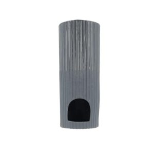 Burner Shiny/Matt Grey 9x9x23cm