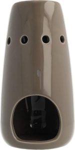 Burner Vase Cesar Taupe 10x7x22cm