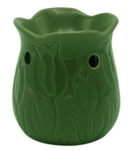 Scentburner Tulip Green 9x9x10cm