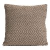 Decorative Pillow Diamond brown, 40x40cm