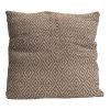 Decorative Pillow Diamond brown, 60x60cm