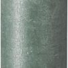 Bolsius Pillar Candle - 190/68 Shimmer Oxid Ble