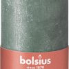 Bolsius Pillar Candle - 130/68 Shimmer Oxid Blue