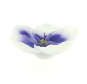 Candle Blue Flowers -1 per box