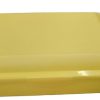 Plastic storage container - 19x14x6cm - Yellow