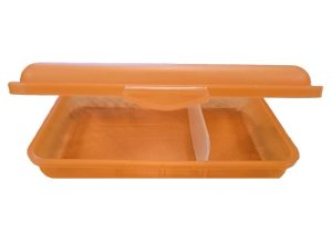 Clickbox Avantg. Flach+ Trennwand - Orange - 20.5x13x4cm