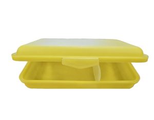 Clickbox Avantg. Flach+ Trennwand - Yellow 20.5x13x4cm