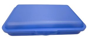 Clickbox Avantg. Flach+ Trennwand - Blue - 20.5x13x4cm