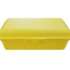 Plastic Box Variable Medium  - Yellow - 20x10x7.5cm