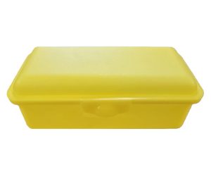 Plastic Box Variable Medium - Yellow - 20x10x7.5cm