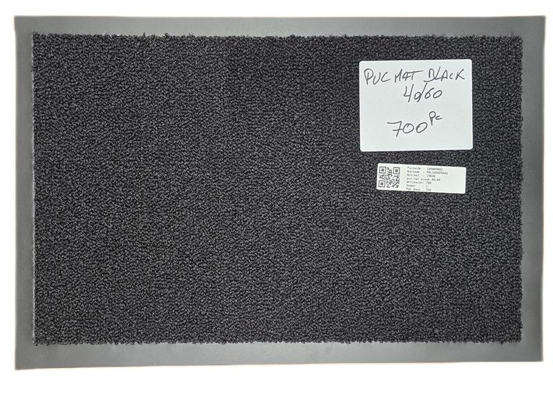 pvc mat black 40/60