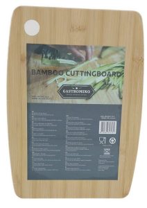 Gastromino Bamboo cutting board oval - 28x20x1cm