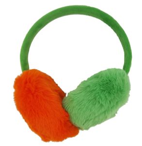 Ear Muffs orange/green